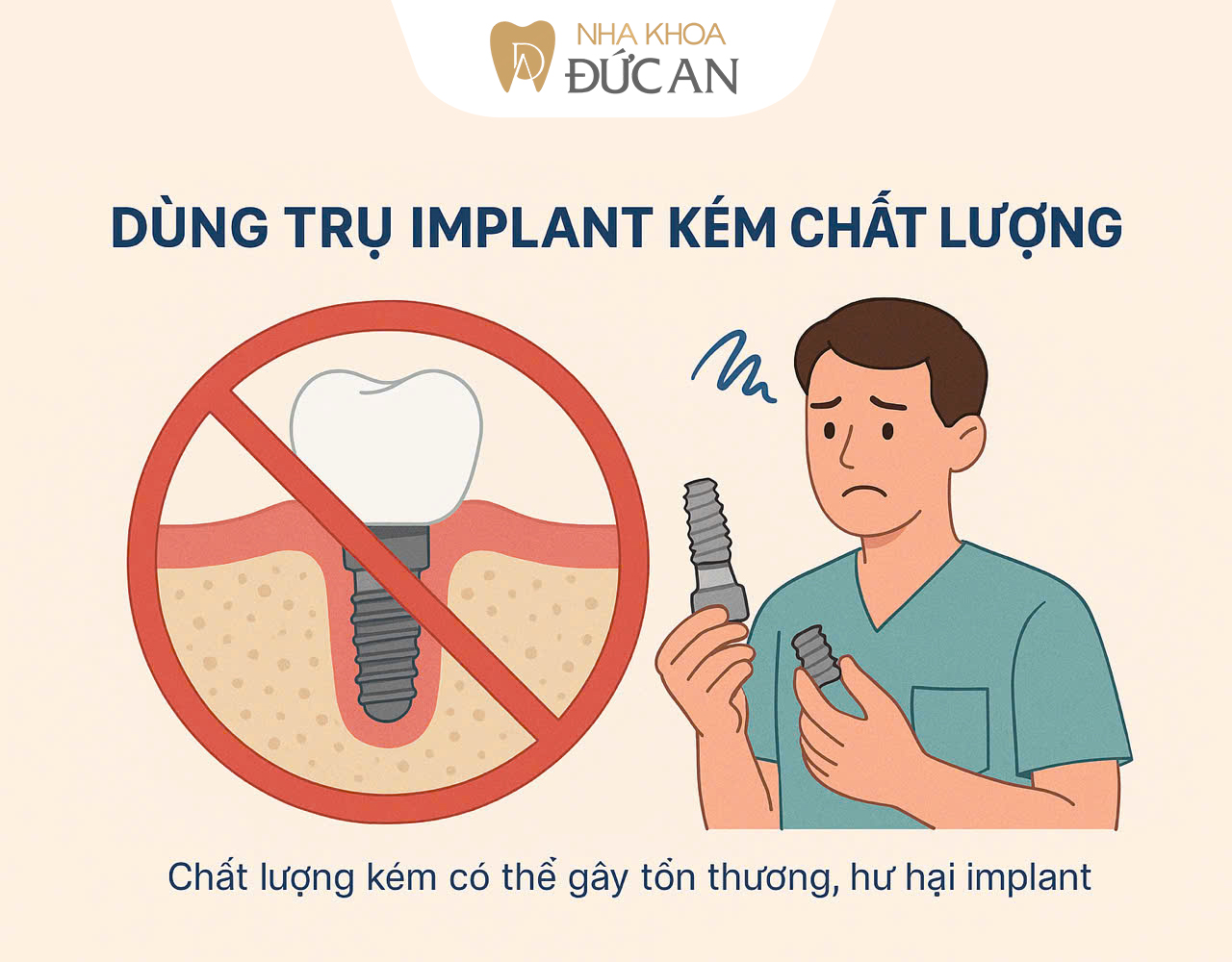 5 Sai lầm khi Trồng Implant Nha Trang khiến nhiều người gặp biến chứng