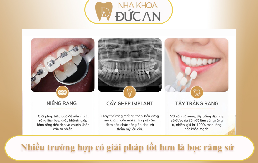 Vì sao Nha Khoa Đức An Nha Trang hạn chế làm răng sứ khi chưa cần thiết?