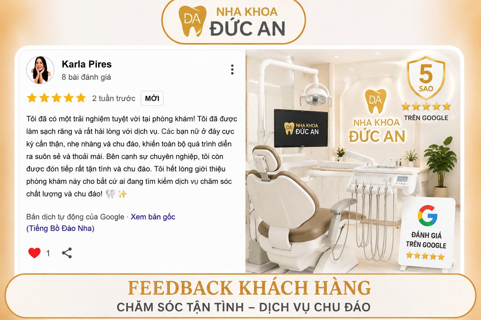 khách nước ngoài tin tưởng Nha Khoa Đức An Nha Trang vì điều gì?